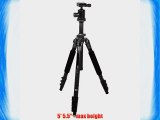 CowboyStudio GE2825 NB2s 4-Section 65-Inch Carbon Fiber Tripod with Ball Head and Carrying