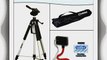 Deluxe Pro 57 Camera Tripod with Carrying Case For The Sony MHS-CM5 PM5 Bloggie Camcorder
