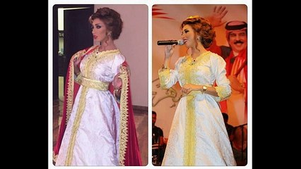 الجميلة دنيا باطما بإطلالة مغربية ساحرة..سلهام احمر على طريقة ” ليلى و الذئب ”