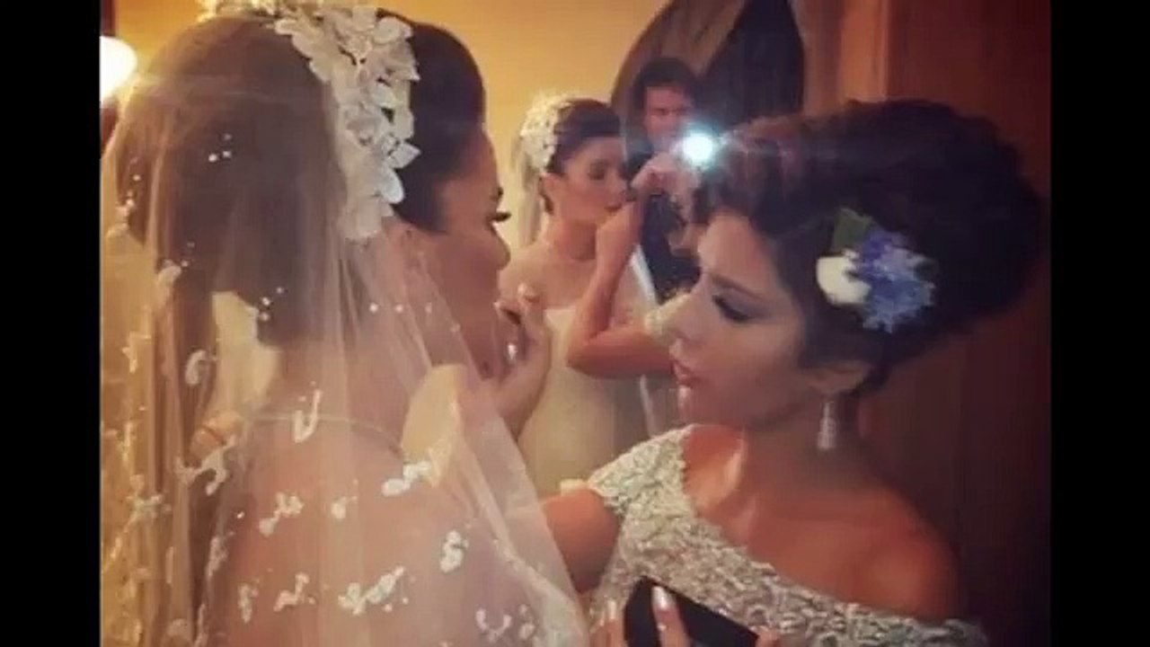 اصالة نصري تزف ابنتها العروس شام في شرم الشيخ