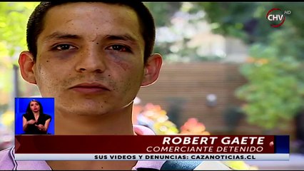 Revelaron videos de violenta gresca entre comerciantes y carabineros