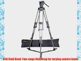 Libec LS38(2A) Tripod System with T72 Tripod H38 Fluid Head PH-3 Pan Handle SP-1 Spreader and