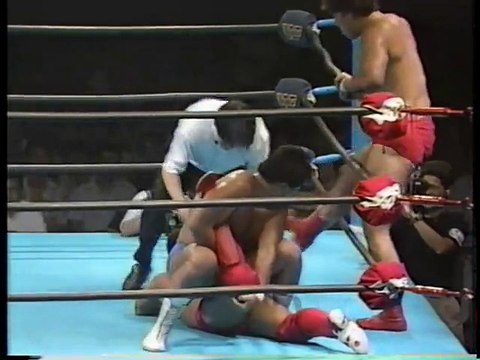 Hiroshi Hatanaka & Kenichi Oya vs. Masao Orihara & The Great Kabuki (SWS)