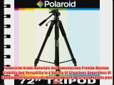 Polaroid 72 Photo / Video ProPod Tripod Includes Deluxe Tripod Carrying Case   Additional Quick