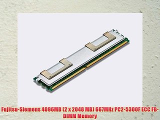 Fujitsu-Siemens 4096MB (2 x 2048 MB) 667MHz PC2-5300F ECC FB-DIMM Memory
