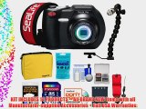 SeaLife DC1400 14MP HD Underwater Digital Camera with 32GB Card   Case   Battery