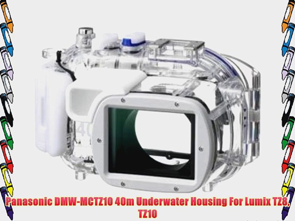 Panasonic DMW-MCTZ10 40m Underwater Housing For Lumix TZ8 TZ10