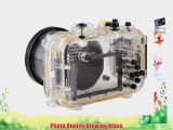 Polaroid Dive Rated Waterproof Underwater Housing Case For The Panasonic Lumix GF3 With a 14mm