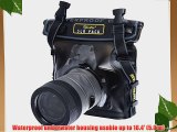 Dicapac USA Inc. WP-S10 Waterproof Case for Compact Digital Cameras (Dark Brown)