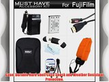 Must Have Accessory Kit For Fuji Fujifilm FinePix XP60 XP70 Waterproof Digital Camera Includes