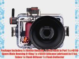 Ikelite 6115.10 Underwater Camera Housing for Sony Cybershot H90 HX10V Digital Cameras