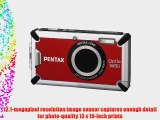 Pentax Optio W80 Waterproof 12.1MP Digital Camera with 5x Wide Angle Triple Shake Reduction