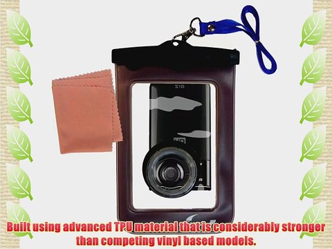 Gomadic Waterproof Camera Protective Bag suitable for the Kodak Zi8 Pocket Video Camera - Unique
