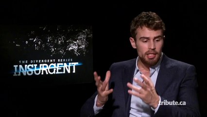 Theo James - Insurgent Interview HD