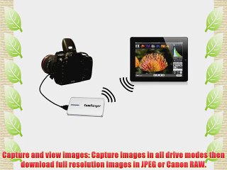 CamRanger Remote DSLR Camera Controller Wireless Camera Control from iPad iPhone iPod Touch