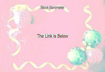 Stock Barometer Download [Download Here 2015]