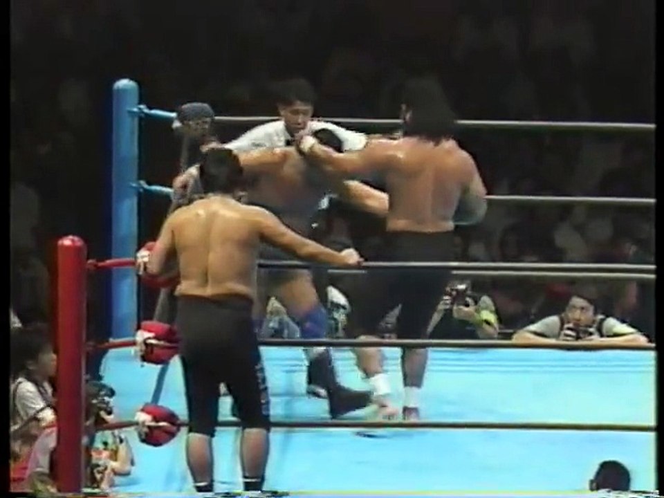 Ashura Hara & Genichiro Tenryu vs. King Haku & Yoshiaki Yatsu (SWS)