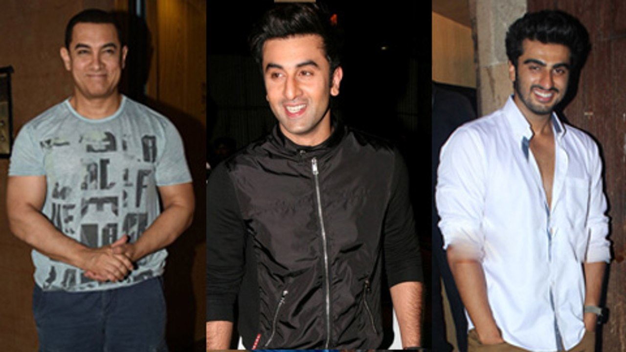 Arjun Kapoor, Aamir Khan, Karan Johar | Bombay Velvet Trailer Launch | Bollywood Parties