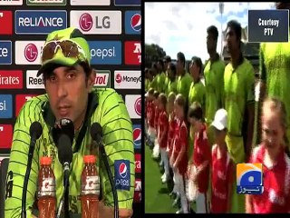 Misbah farewell Speech-21 Mar 2015
