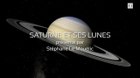 Saturne et ses lunes, surface glacée ou marée noire