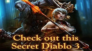 Diablo 3 Gold Secrets
