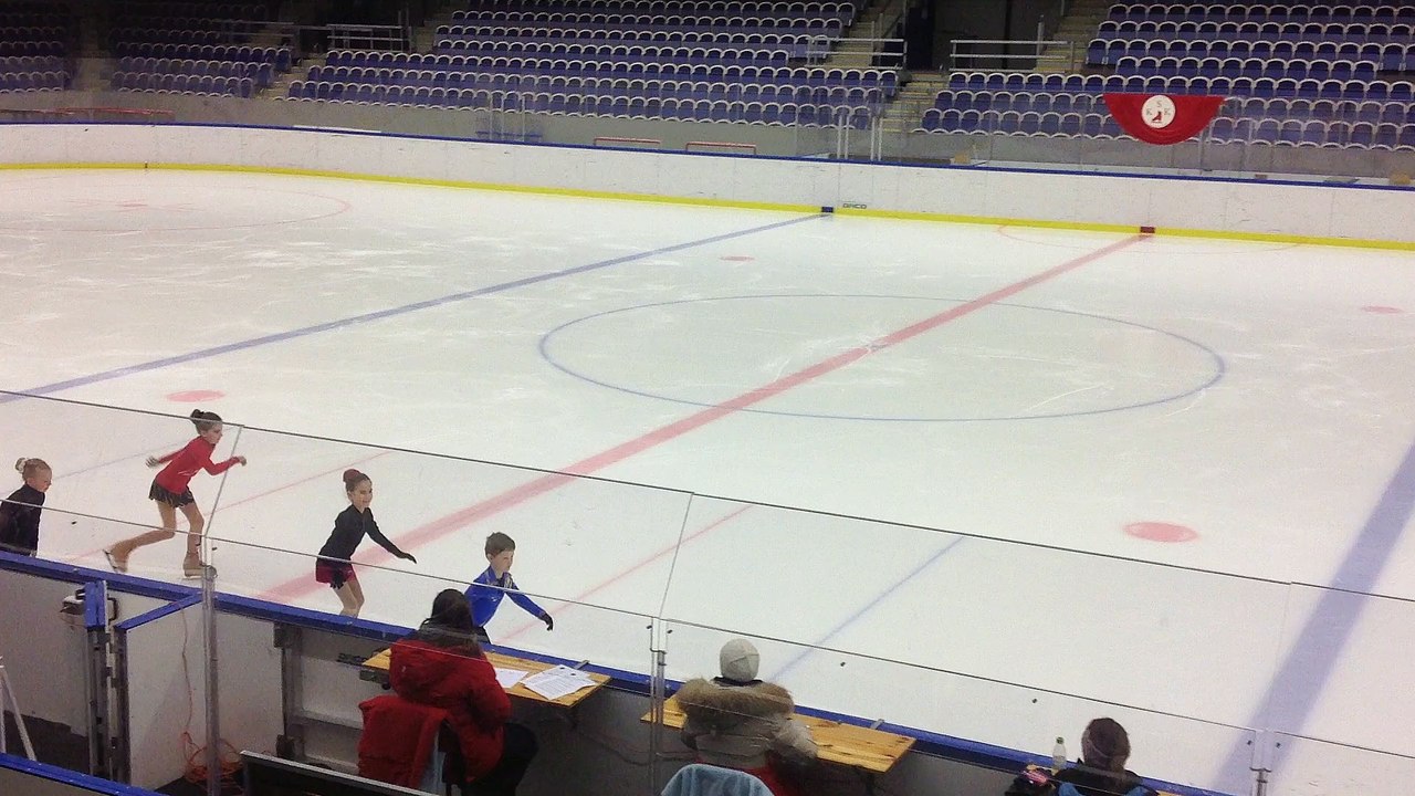 RADU SEBASTIAN SWEDEN 7 years and 2 months old,the youngest competitor from 94 participants in The Swedish Castle Cup 2015 - Warming up before the competition.