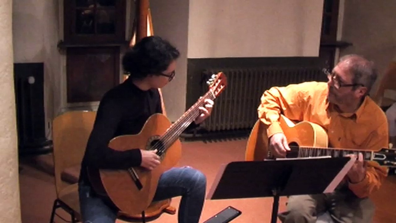 Lisa Audition guitare mars 2015 "My Lady d'Arbanville" cover