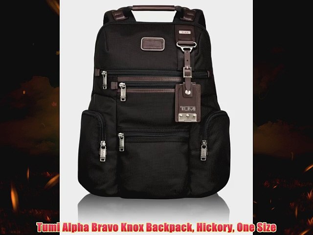 tumi alpha bravo knox backpack hickory