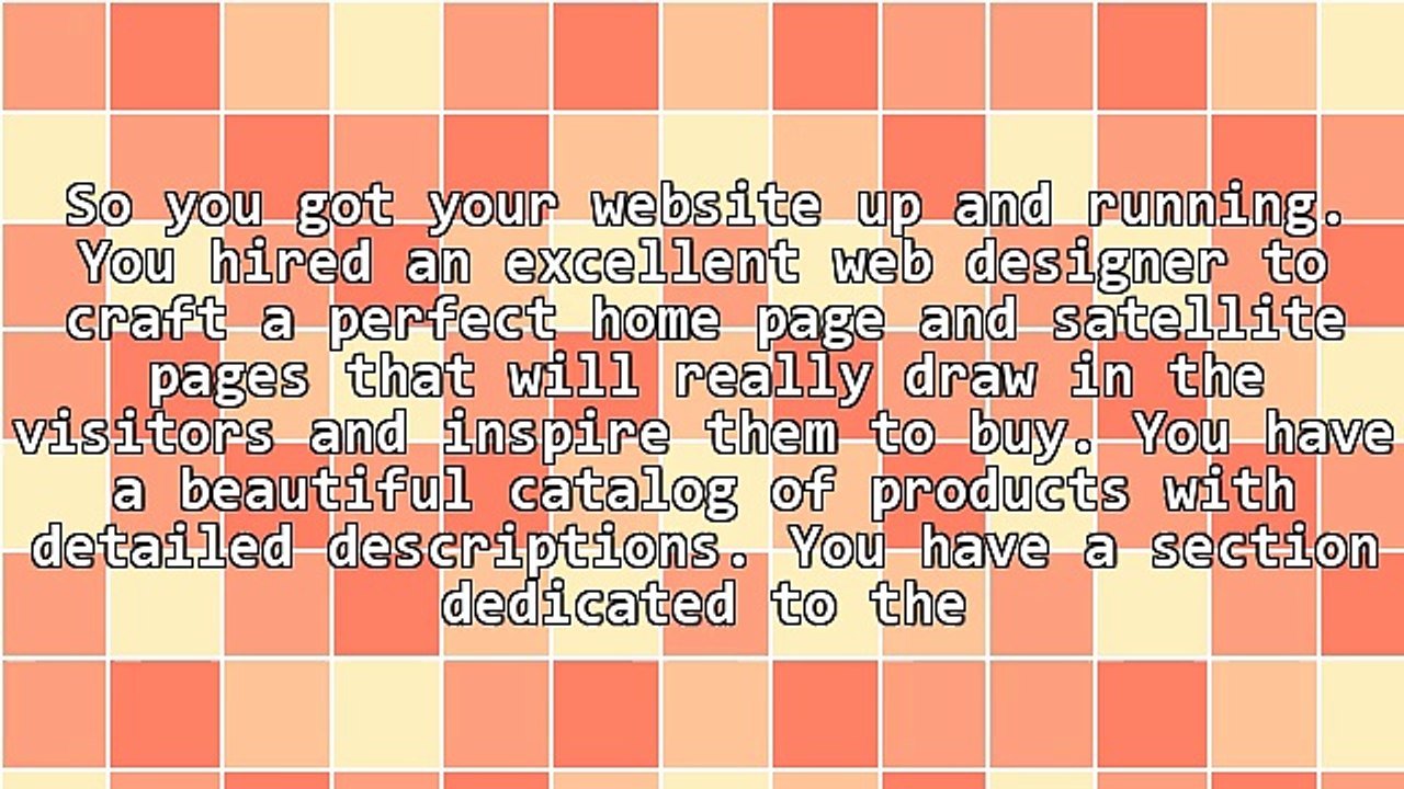 Drive traffic to your website through targeted marketing!