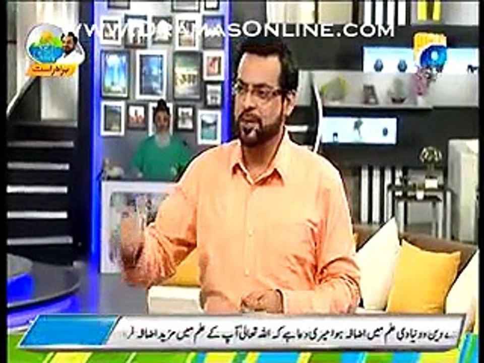 Amir Liaquat Replied To Christain Community To Burn 2 Alive Muslims On Yohanabad Incident - DramasOnline