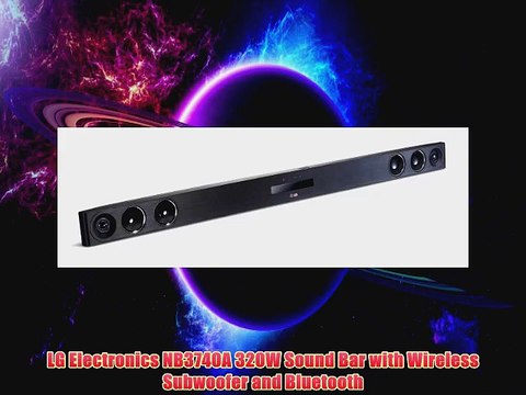 LG Electronics NB3740A 320W Sound Bar with Wireless Subwoofer and Bluetooth