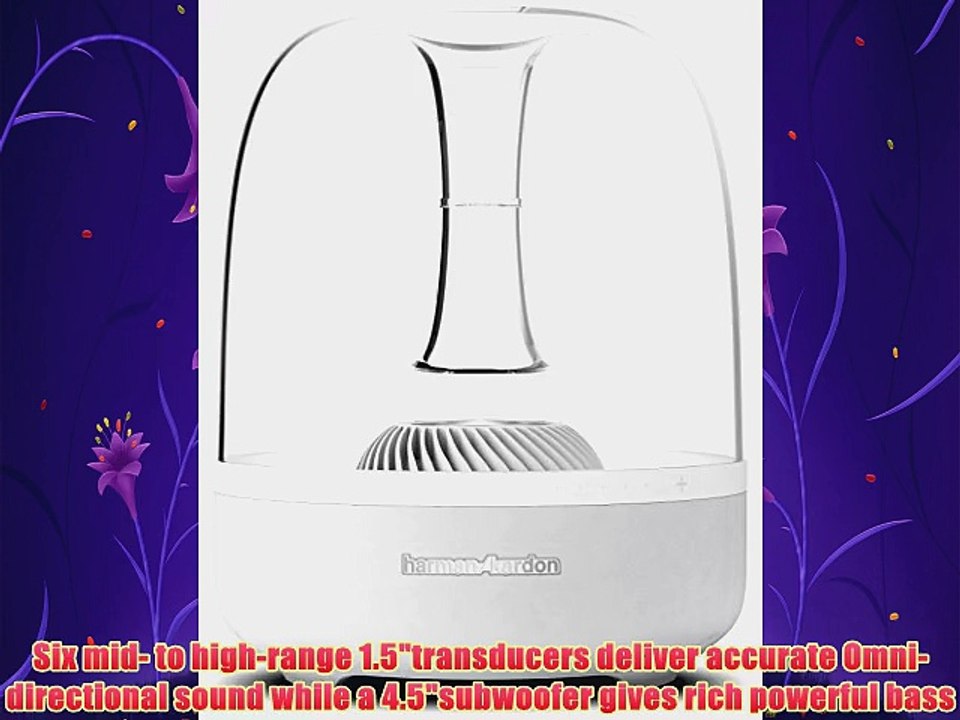 Harman Kardon Aura Wireless Stereo Speaker System White