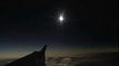 The Total Solar Eclipse In 30 Seconds Seen From From a Plane Over The Faroe Islands