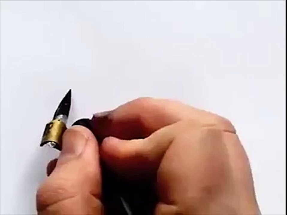Tunning & Effortless Calligraphy