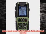 Rangerfone G20 GPS Intercom Military Mobile Phone UHF Twoway Radio IP67 Waterproof