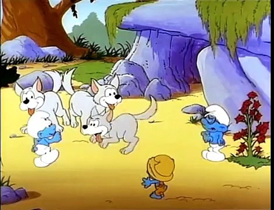 Smurfs (TV Series) The Smurfs S07E59 - I Was A Brainy Weresmurf