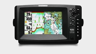 Humminbird 858c Combo 7Inch Waterproof Marine GPS and Chartplotter with Sounder
