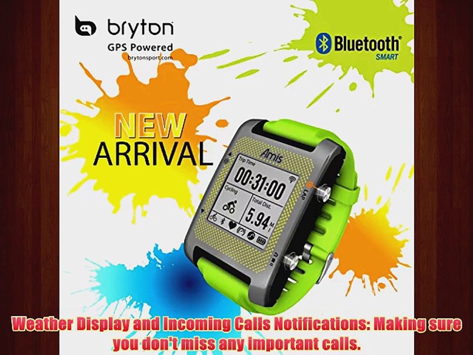 Bryton Amis S630E Smartest GPS Multisport Watch Green