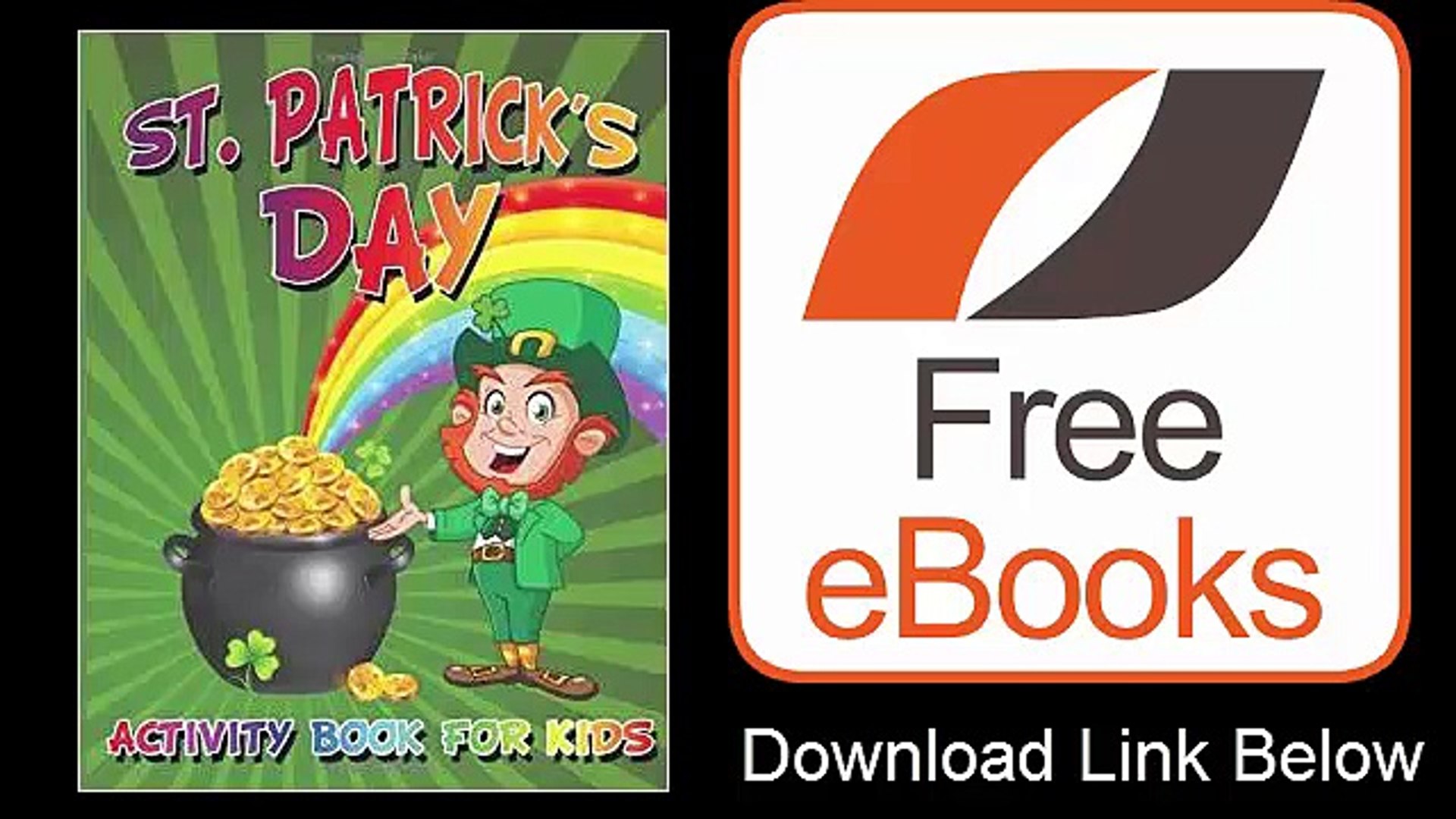 ⁣St. Patrick's Day Activity Book For Kids by My Day Books Download PDF