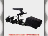 Lanparte BMPCC Cage Rig V-Mount 150Wh Battery Power Supply For Blackmagic Pocket