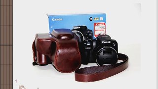TechCare Tm Ever Ready Protective Leather Camera Case Bag for Canon PowerShot SX50 HS (DARK