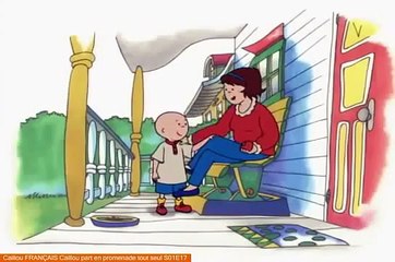 Caillou FRANÇAIS - Caillou part en promenade tout seul (S01E17)