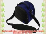 Laurel Compact Edition Magic Blue DSLR Camera Carrying Handbag with Removable Shoulder Strap