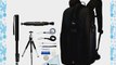 Lowepro Flipside 300 Backpack (Black)  Accessory Kit for Canon EOS Rebel T3/T3i/T2i/T1i/EOS