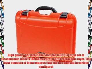 Nanuk 925 Case with Cubed Foam (Orange)
