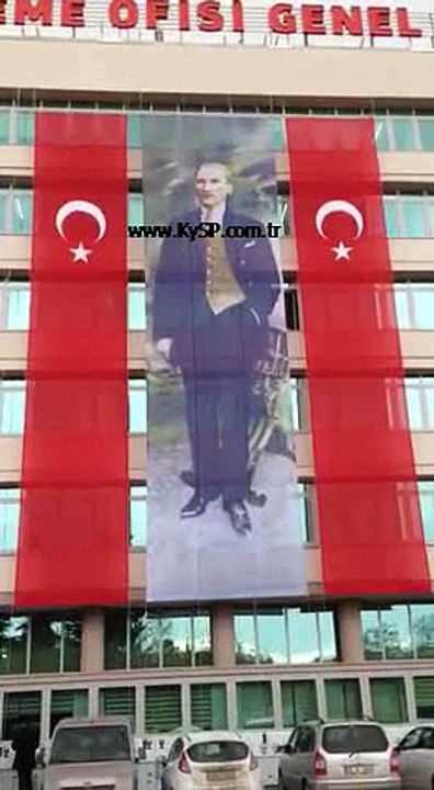 Devlet Malzeme Ofisi Motorlu Otomatik Bayrak Poster Sistemi