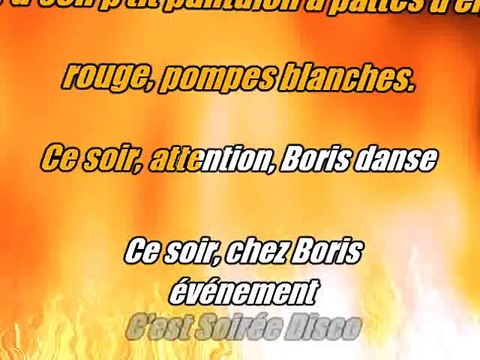 KARAOKE PHILIPPE DHONDT BORIS - Soirée disco