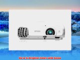 Epson Home Cinema 2000 1080p HDMI 3LCD Real 3D 1800 Lumens Color and White Brightness Home Theater Projector