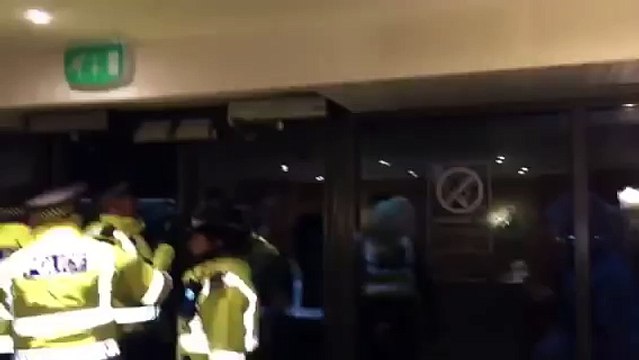 Rangers fans break into Ibrox to protest against the Easdales