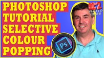 Photoshop Tutorial: How to Create a Color-Popped Effect Image in Photoshop